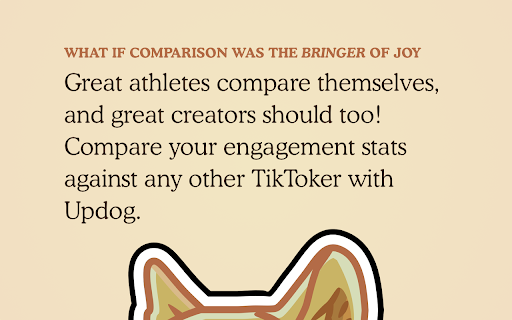UpDog - TikTok & Instagram Analytics screenshot