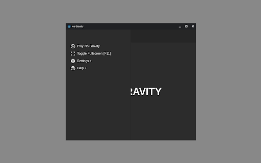 No Gravity screenshot