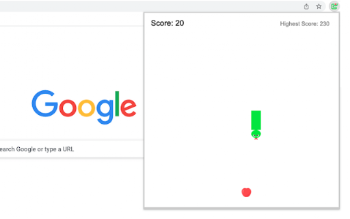 Apple Snake Game screenshot