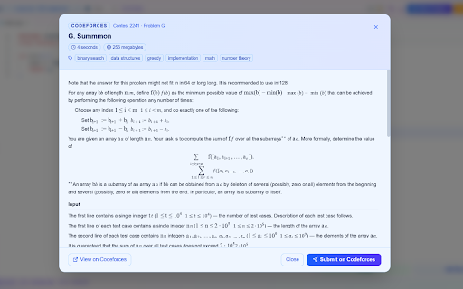 CompileLink for Codeforces screenshot