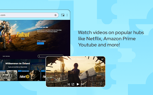 Picture in Picture - floating video player screenshot