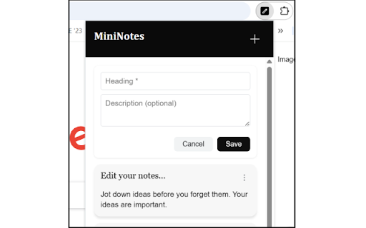 MiniNotes - Make notes and tasks screenshot
