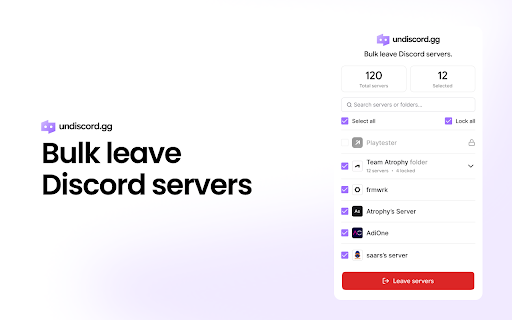 Undiscord screenshot