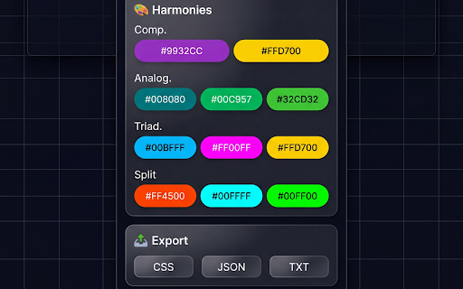 Color Grabber — Free Color Picker & Eyedropper screenshot