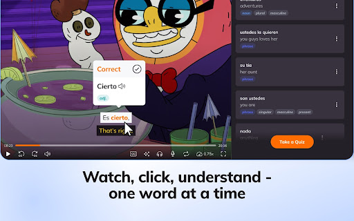 Lingopie: Learn Languages With TV Shows & Movies screenshot