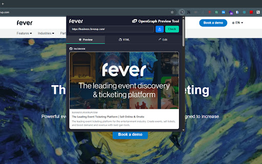 OpenGraph Preview - Social Share Checker screenshot