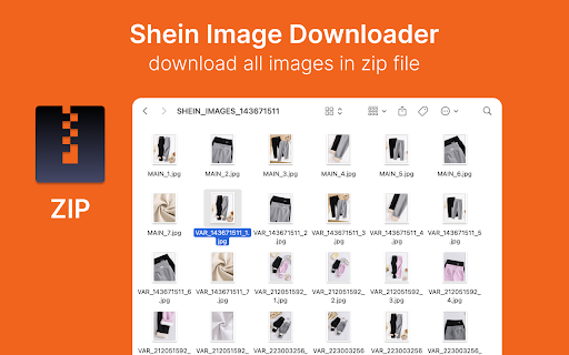 Shein Image Downloader - One-Click Download for Shein Images screenshot