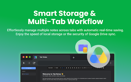 Tab Notes screenshot