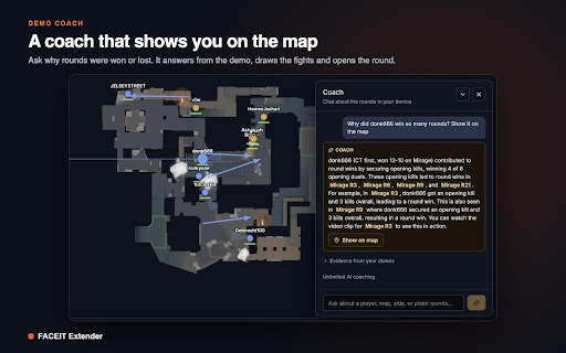 Faceit-Extender screenshot