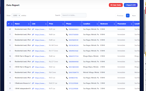 Real Estate Scraper Tool – Extract Property Leads screenshot