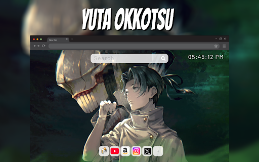 Yuta Okkotsu Jujutsu Kaisen Live Wallpaper Animation screenshot