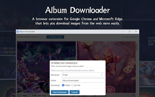 Album Downloader screenshot