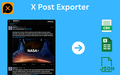 X Post Exporter - Download X / Twitter Posts screenshot