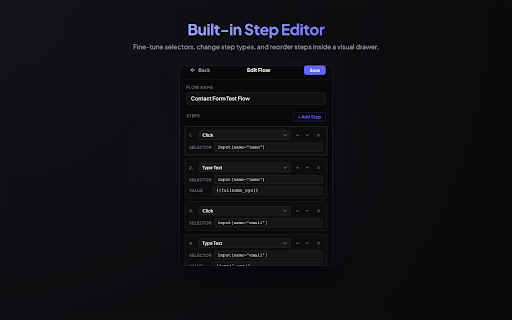 FocusFlow - Form Filler & Web Automation screenshot