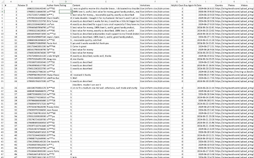 Data Scraper for Temu | Scrape Reviews Data to CSV screenshot