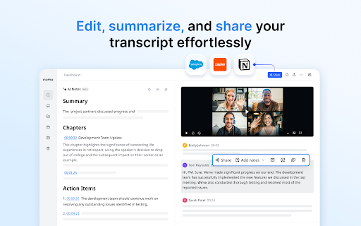 Notta: AI Meeting Notetaker & Audio Transcription screenshot