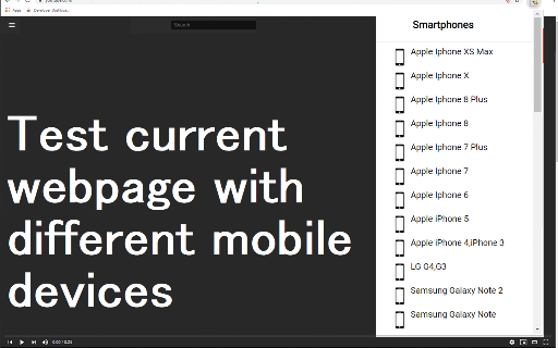 Responsive Tester screenshot