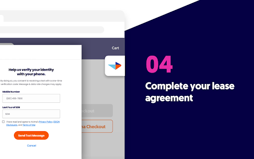 Acima Leasing - The No Credit Alternative screenshot