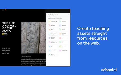 SchoolAI: AI for Schools. Teacher Tools, Student Spaces. screenshot