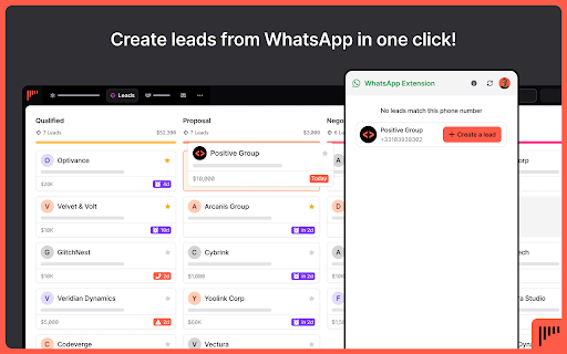noCRM: Sell Faster on WhatsApp™ screenshot