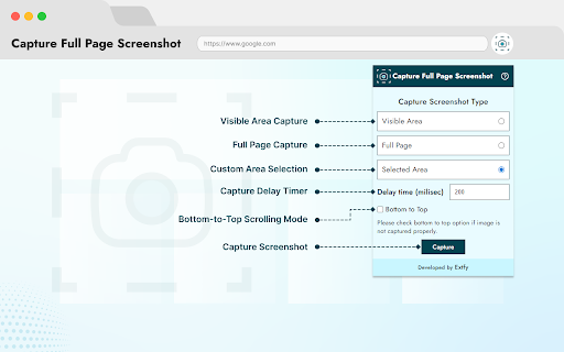 Capture Full Page Screenshot screenshot