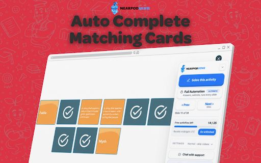 Nearpod Genie | Get Instant Nearpod Answers | The #1 Nearpod Hack screenshot