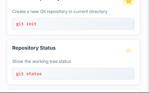 Git Commands Helper screenshot