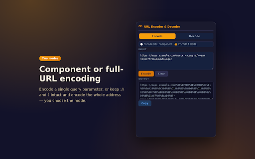 URL Encoder & Decoder screenshot