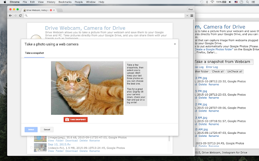 Webcam Recorder screenshot