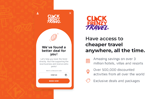 Click Frenzy Travel screenshot