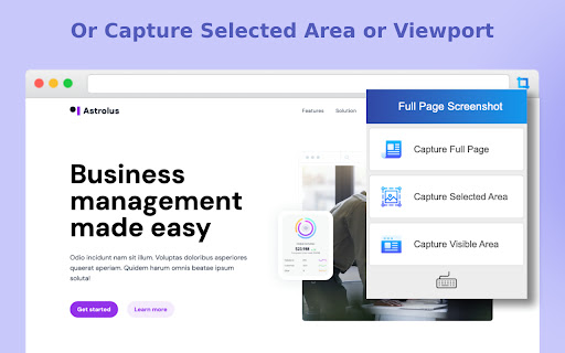 Full Page Screenshot screenshot