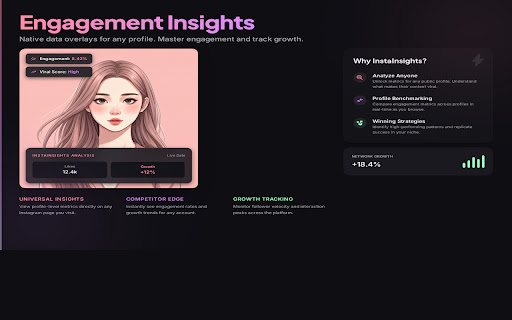 InstaInsights – View Analytics & Content Tool for Instagram screenshot