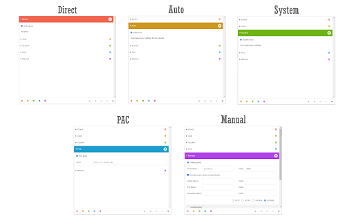 Proxy Switcher screenshot