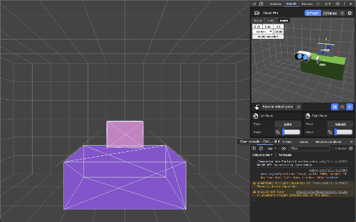 Immersive Web Emulator screenshot