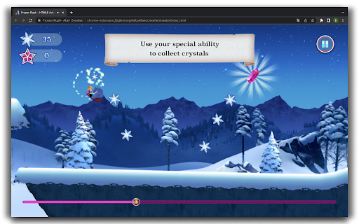 Frozen Rush - HTML5 Game screenshot