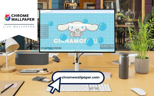 Cinnamoroll Pastel Live Wallpaper screenshot