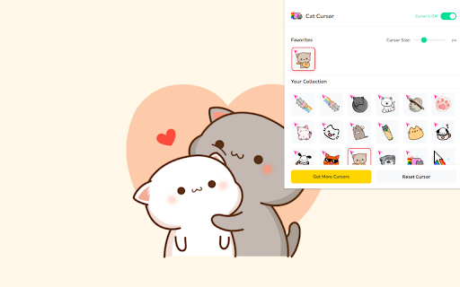 Cat Cursor ♥ Custom Cursor for Chrome™ screenshot