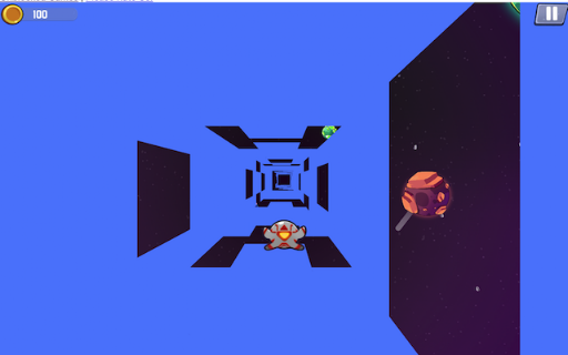Run 3 Unblocked screenshot