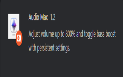 Audio Max screenshot