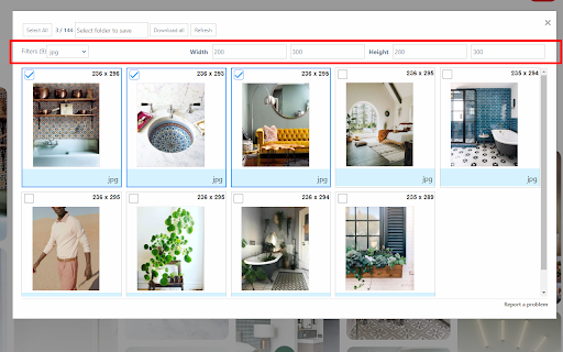 Image downloader Korag screenshot
