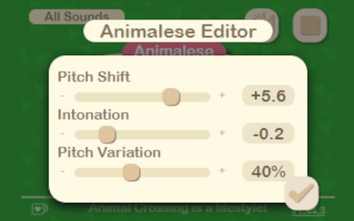 Animalese Typing screenshot