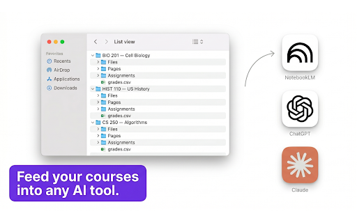 Canvas Course Downloader & Exporter screenshot