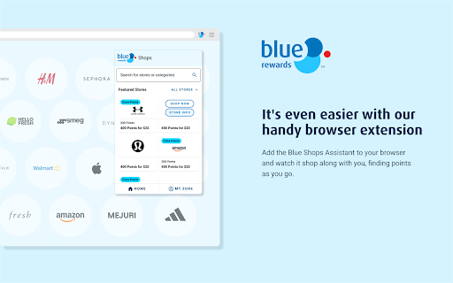 Shop Blue Assistant screenshot