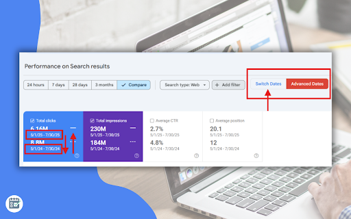 GSC Advanced Date Tools screenshot