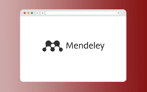 Mendeley Referencer screenshot