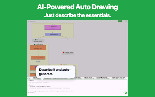 Flowchart AI screenshot