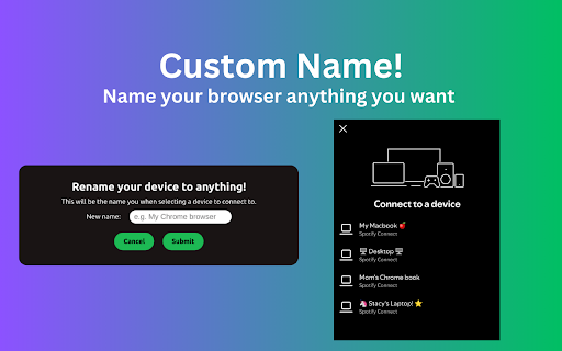 Play from Spotify screenshot