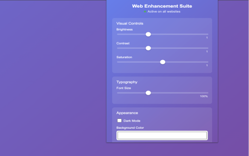 Zoom Web Enhancement Suite screenshot