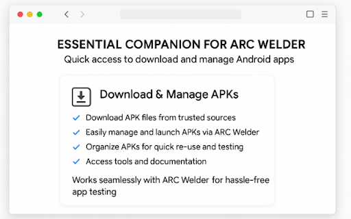 ARC Welder Assistant screenshot