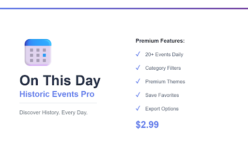 On This Day - Historic Events Pro screenshot